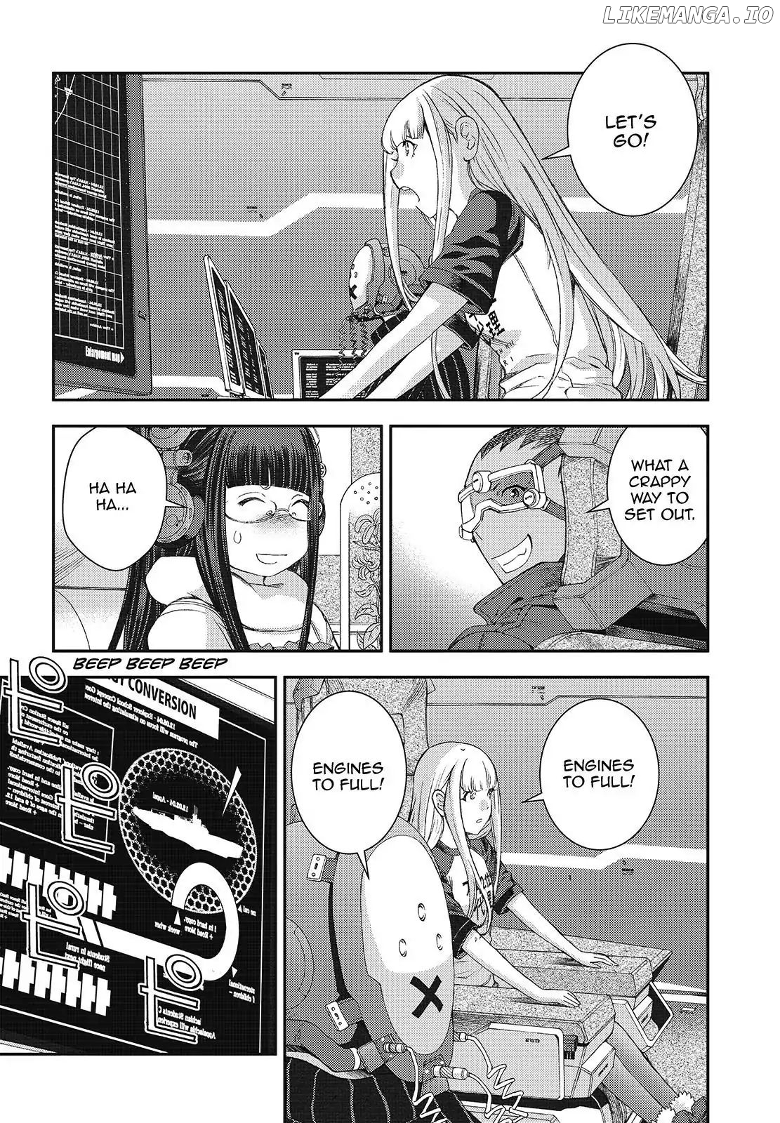 Aoki Hagane No Arpeggio chapter 108 - page 28