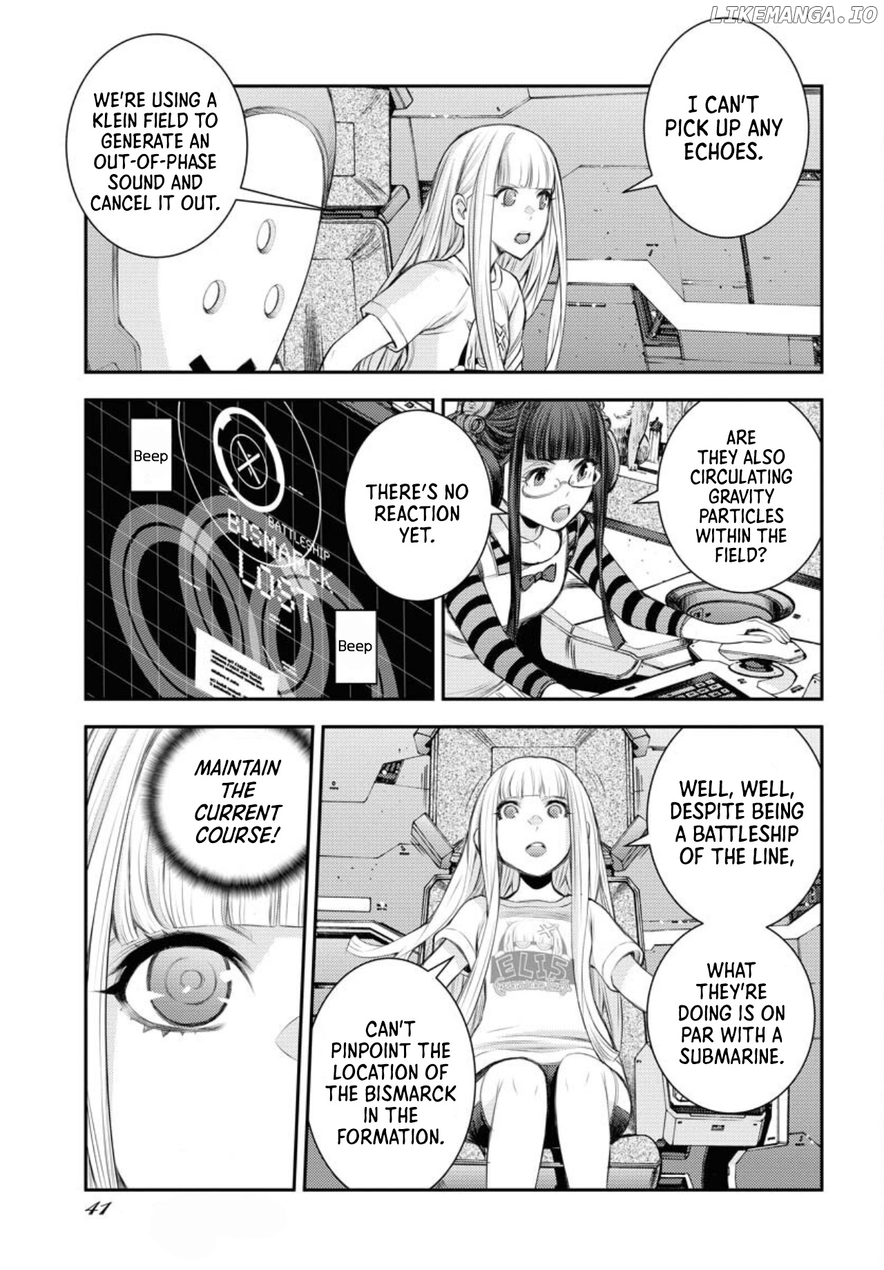 Aoki Hagane No Arpeggio chapter 154 - page 4