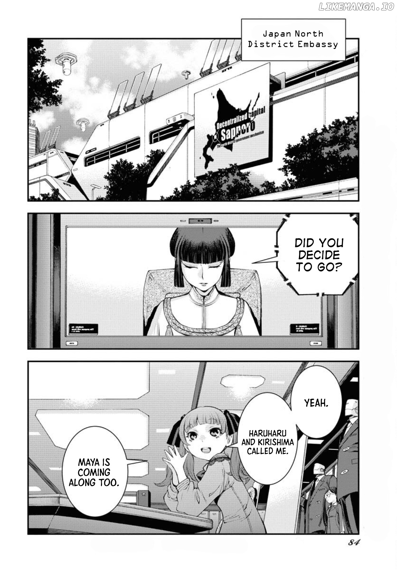 Aoki Hagane No Arpeggio chapter 155 - page 15