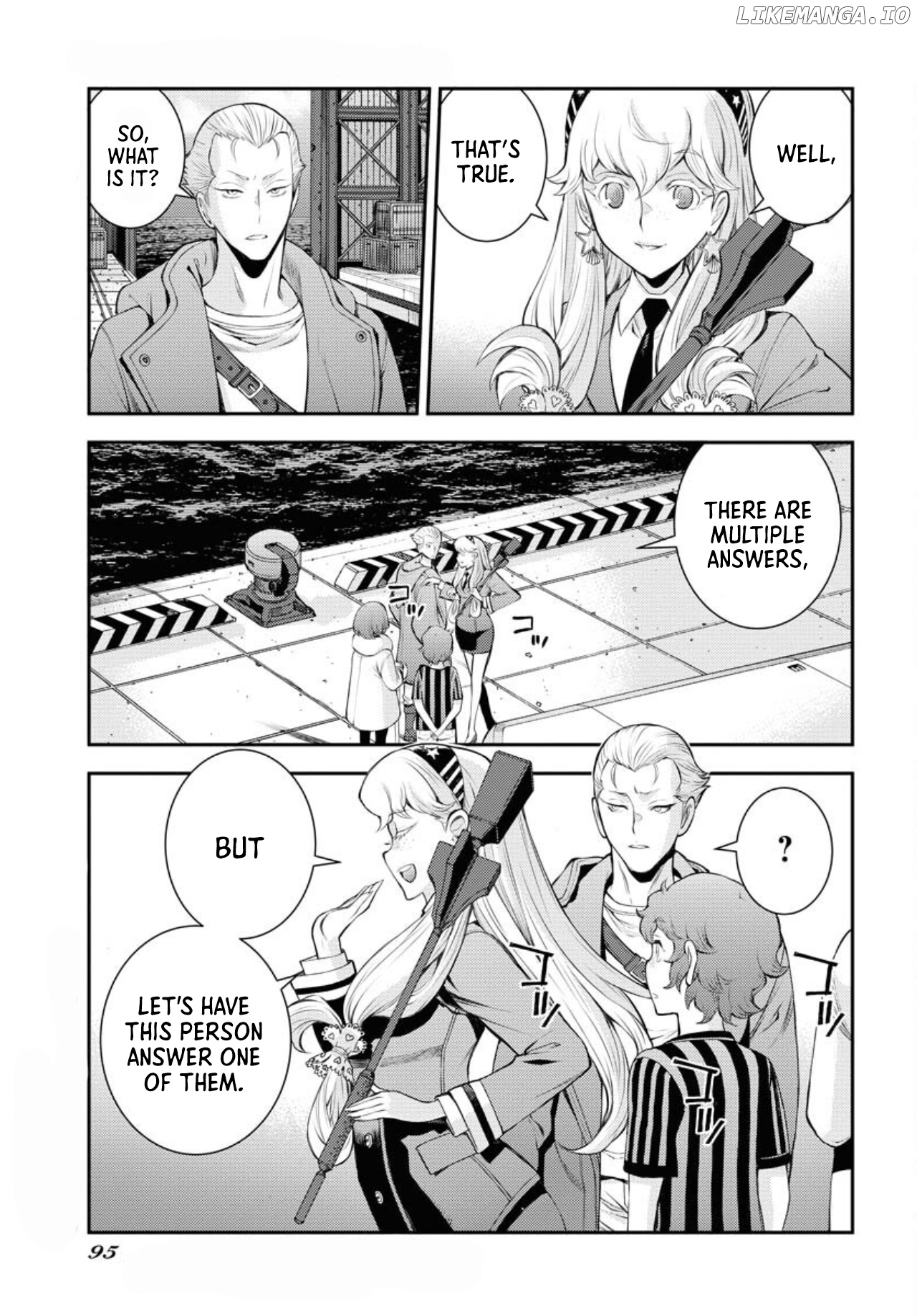 Aoki Hagane No Arpeggio chapter 155 - page 26