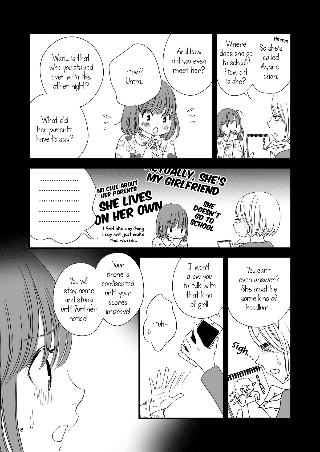 Kanojo no Kuchidzuke Kansensuru Libido chapter 12 - page 7