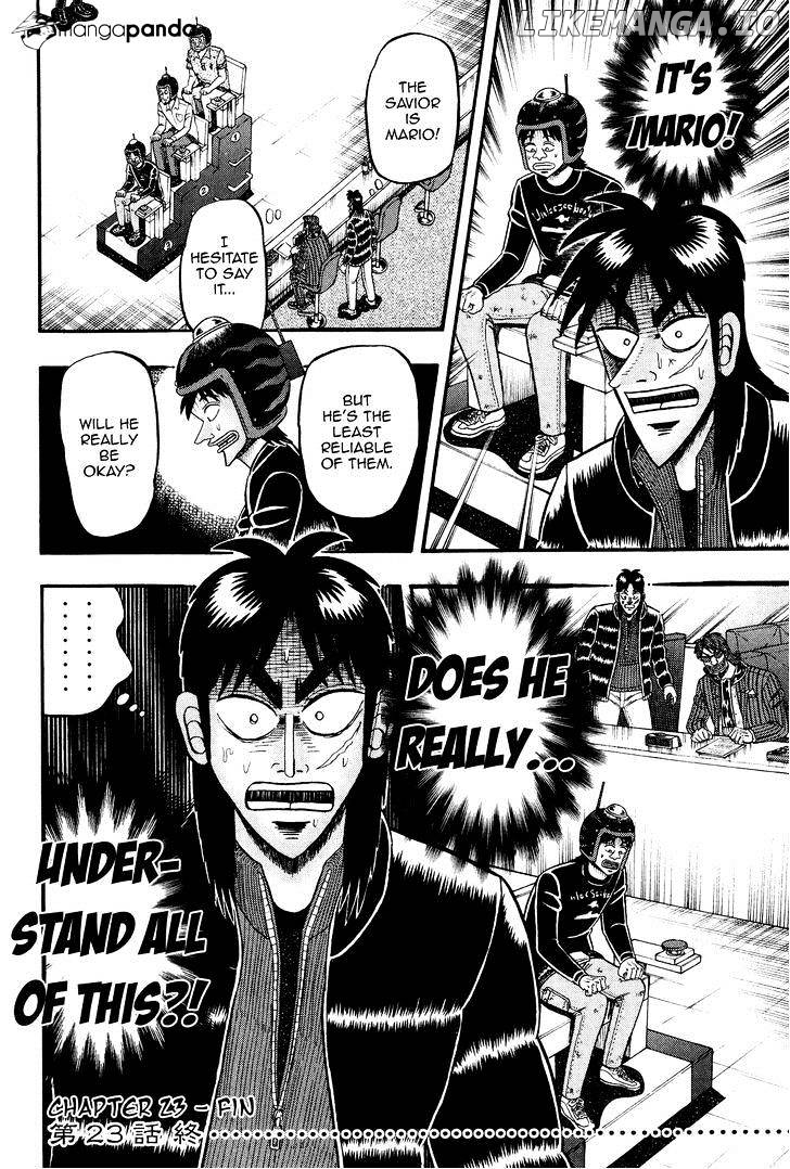 Tobaku Datenroku Kaiji: Kazuyahen chapter 23 - page 19