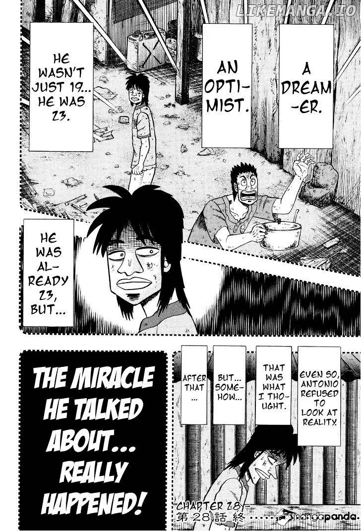Tobaku Datenroku Kaiji: Kazuyahen chapter 28 - page 19