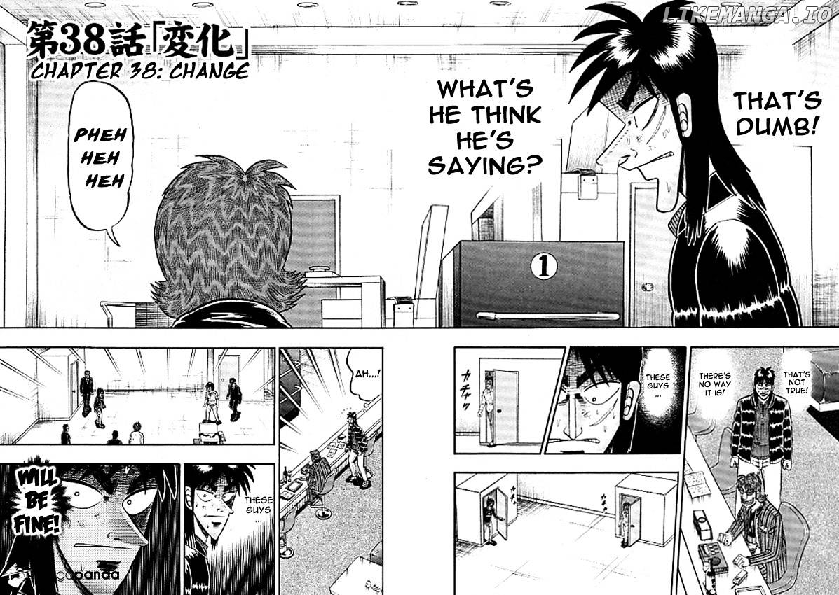 Tobaku Datenroku Kaiji: Kazuyahen chapter 38 - page 2