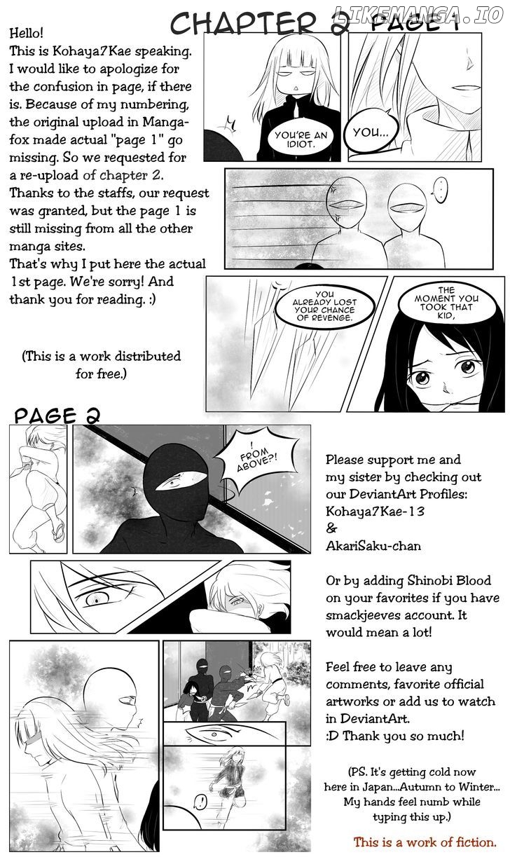 Shinobi Blood chapter 3 - page 2