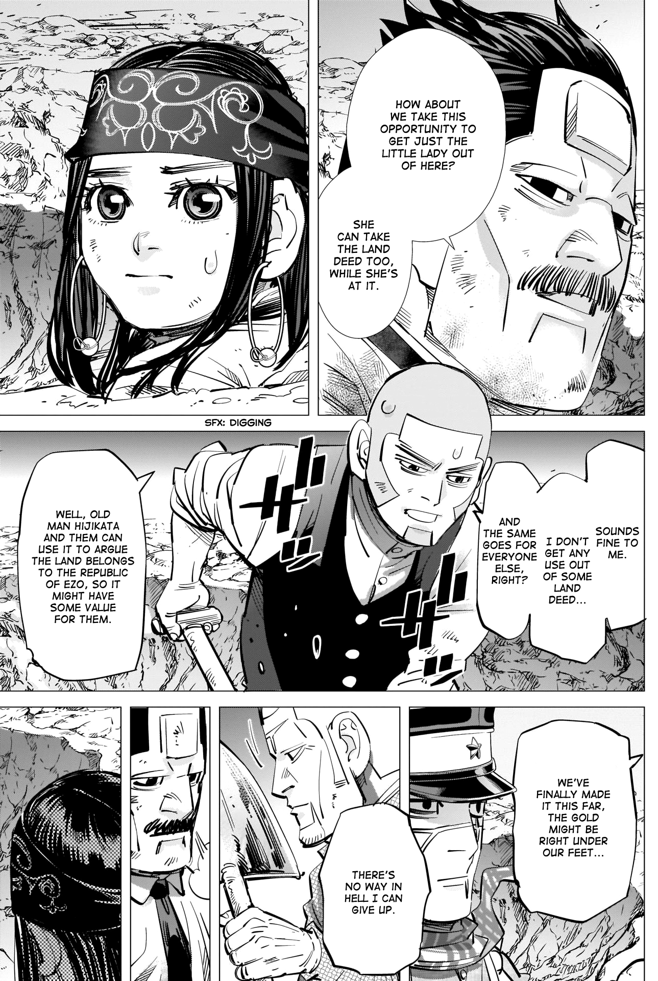 Golden Kamui chapter 286 - page 11