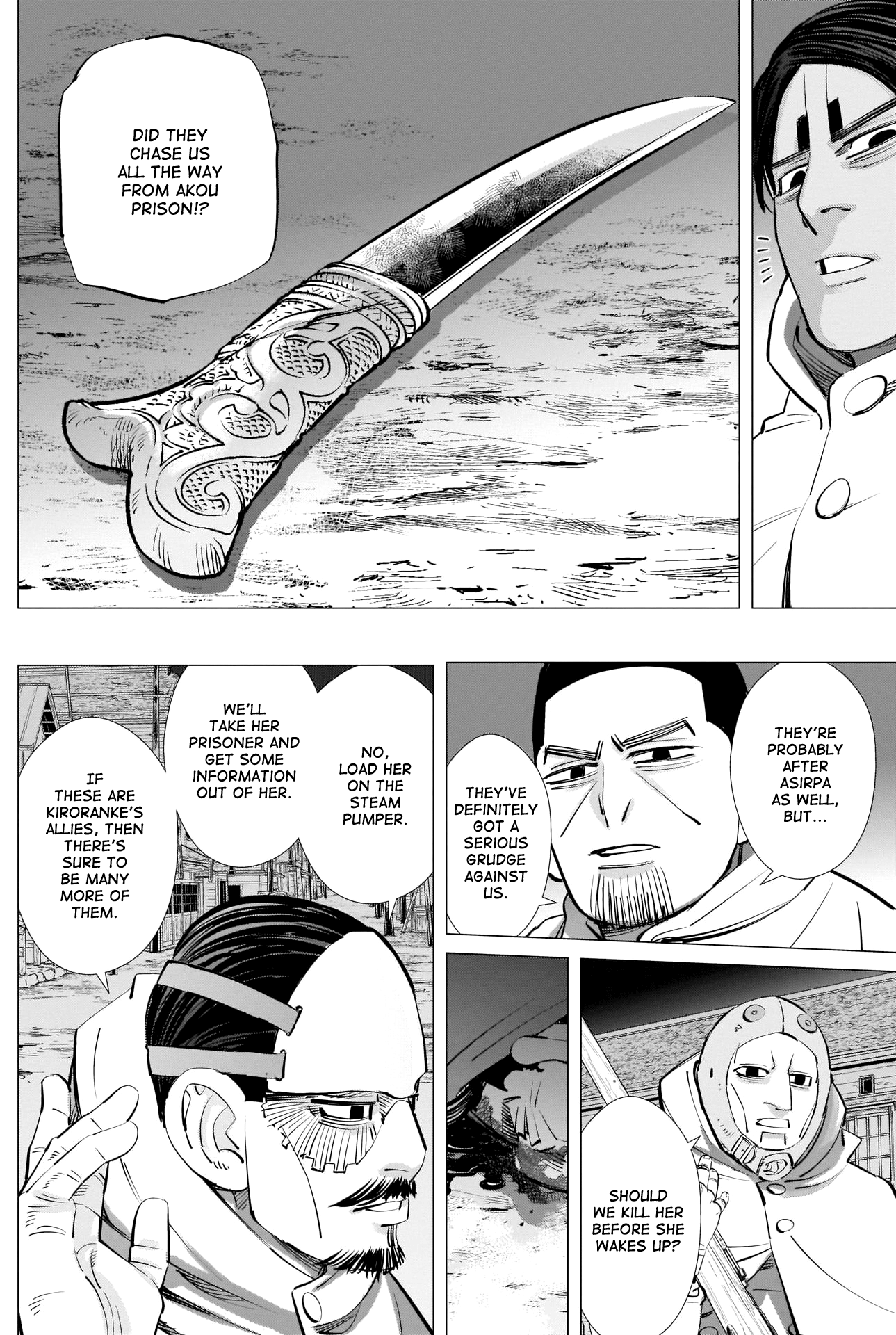 Golden Kamui chapter 264 - page 10