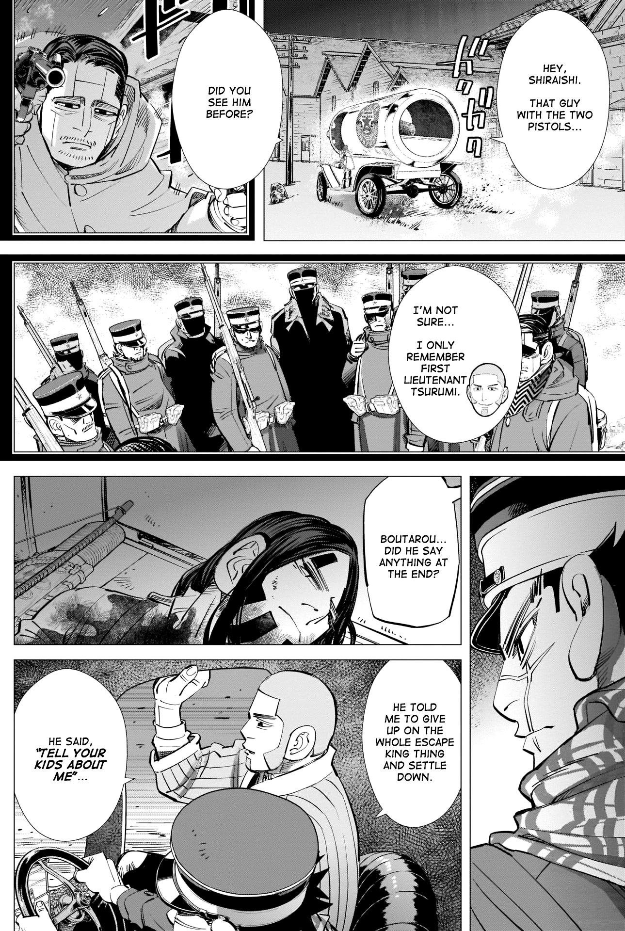 Golden Kamui chapter 264 - page 14