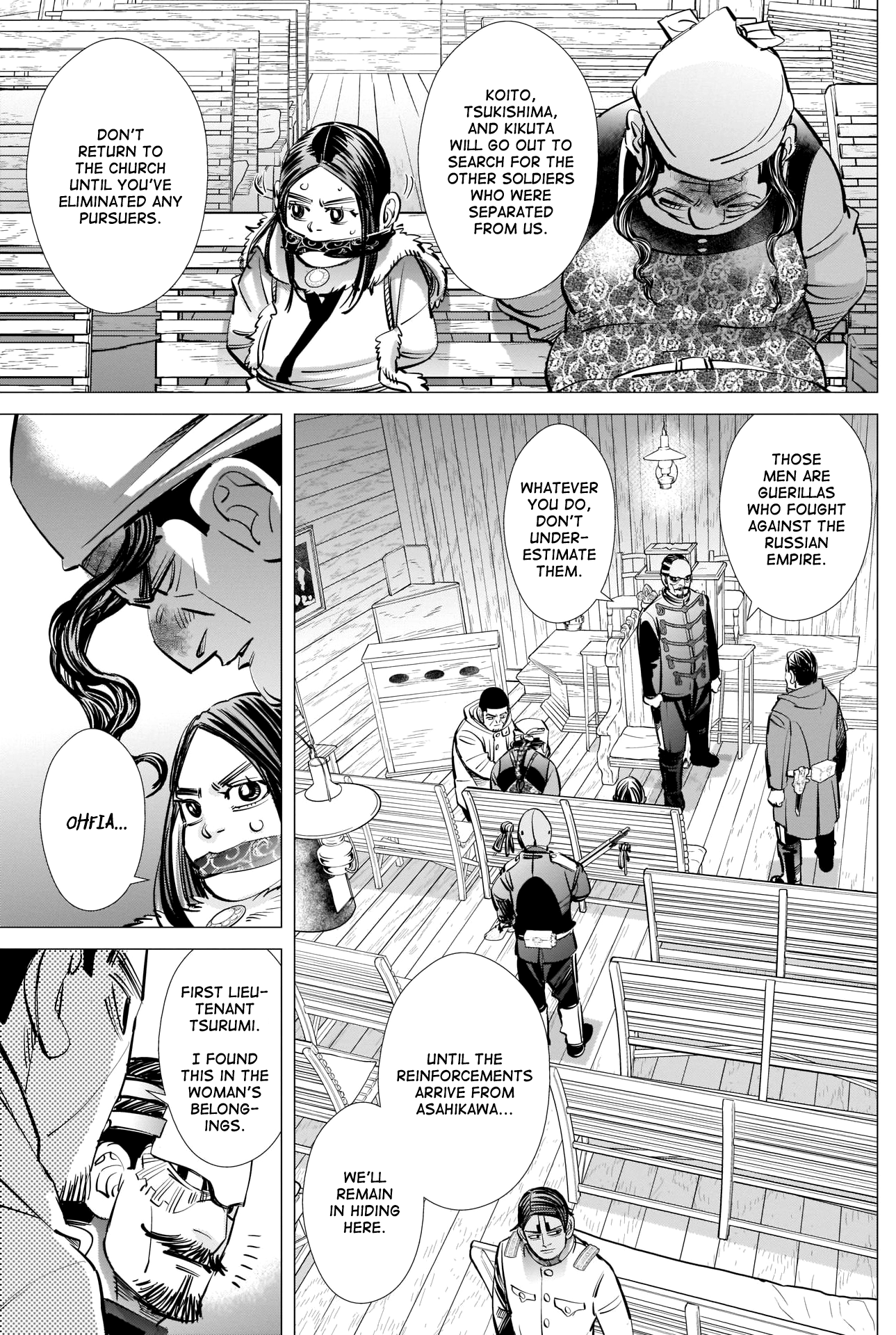 Golden Kamui chapter 264 - page 17