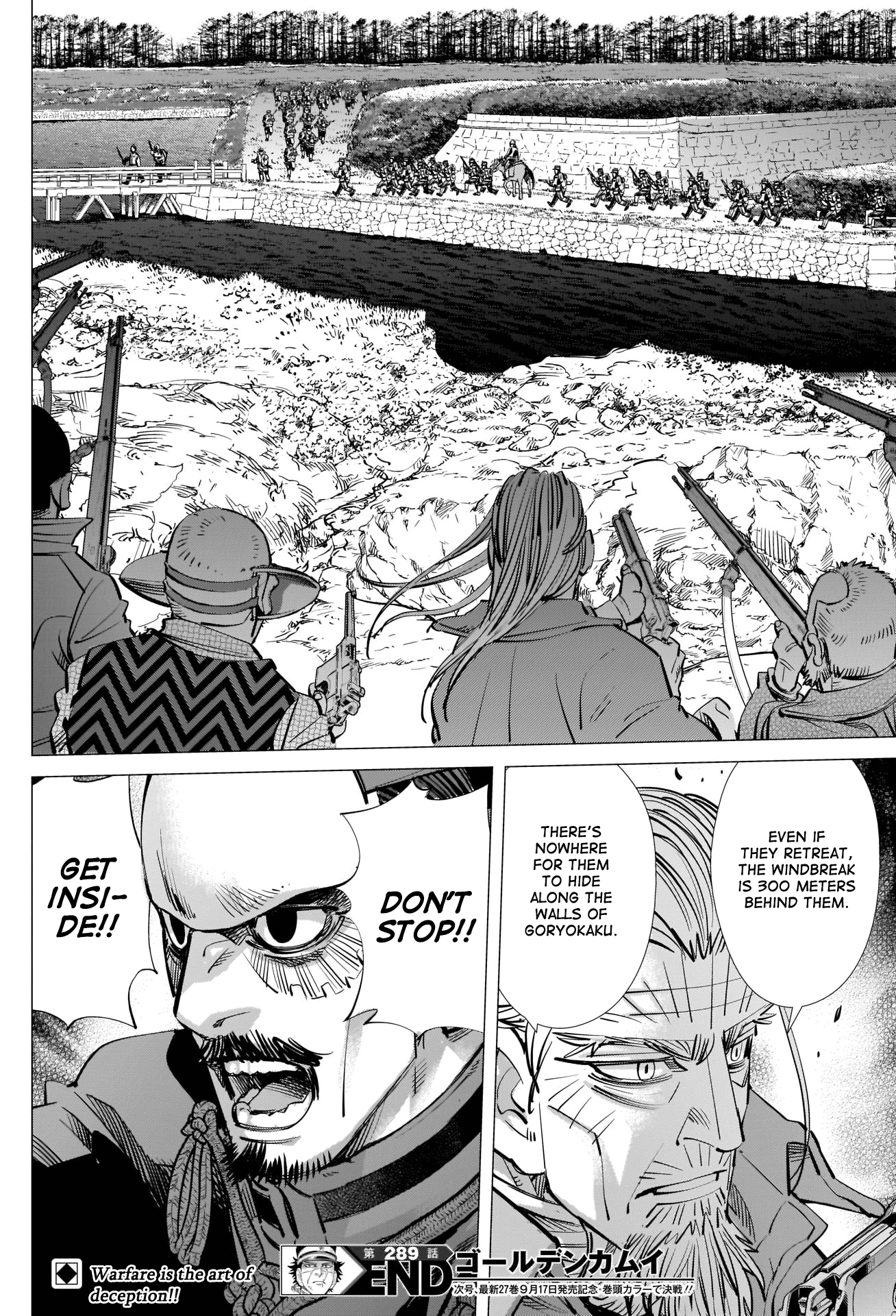 Golden Kamui chapter 289 - page 17