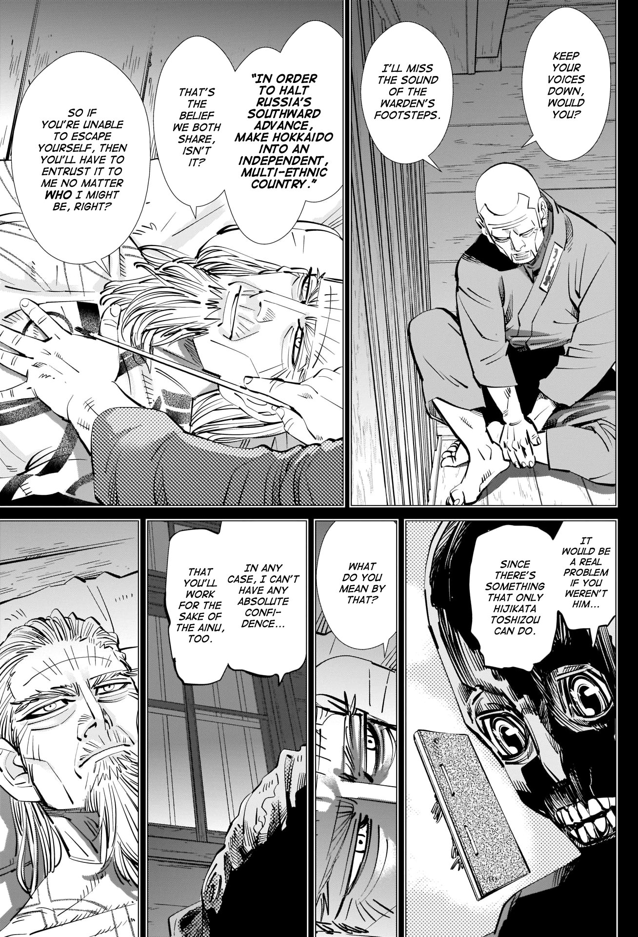 Golden Kamui chapter 296 - page 3