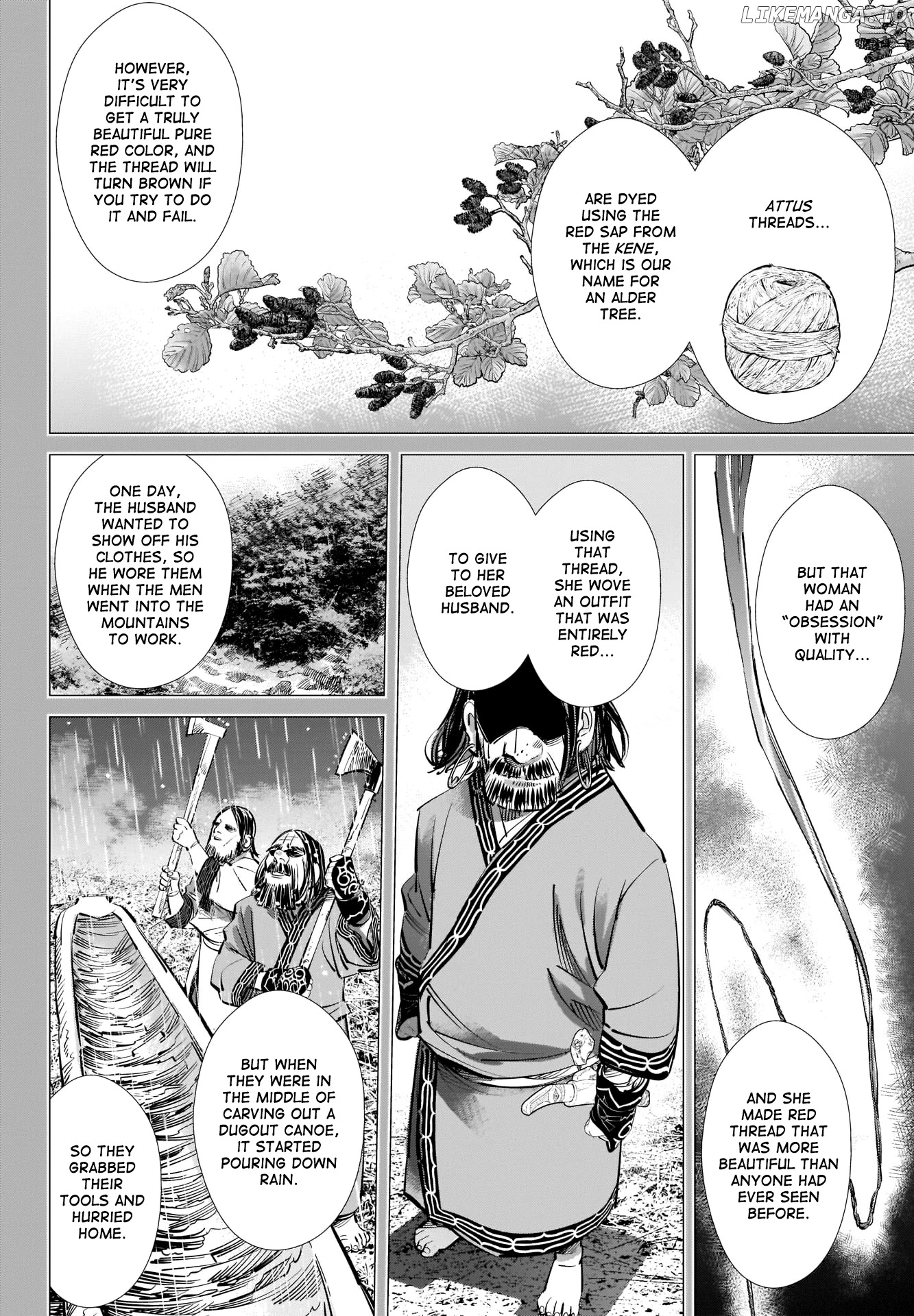 Golden Kamui chapter 274 - page 2