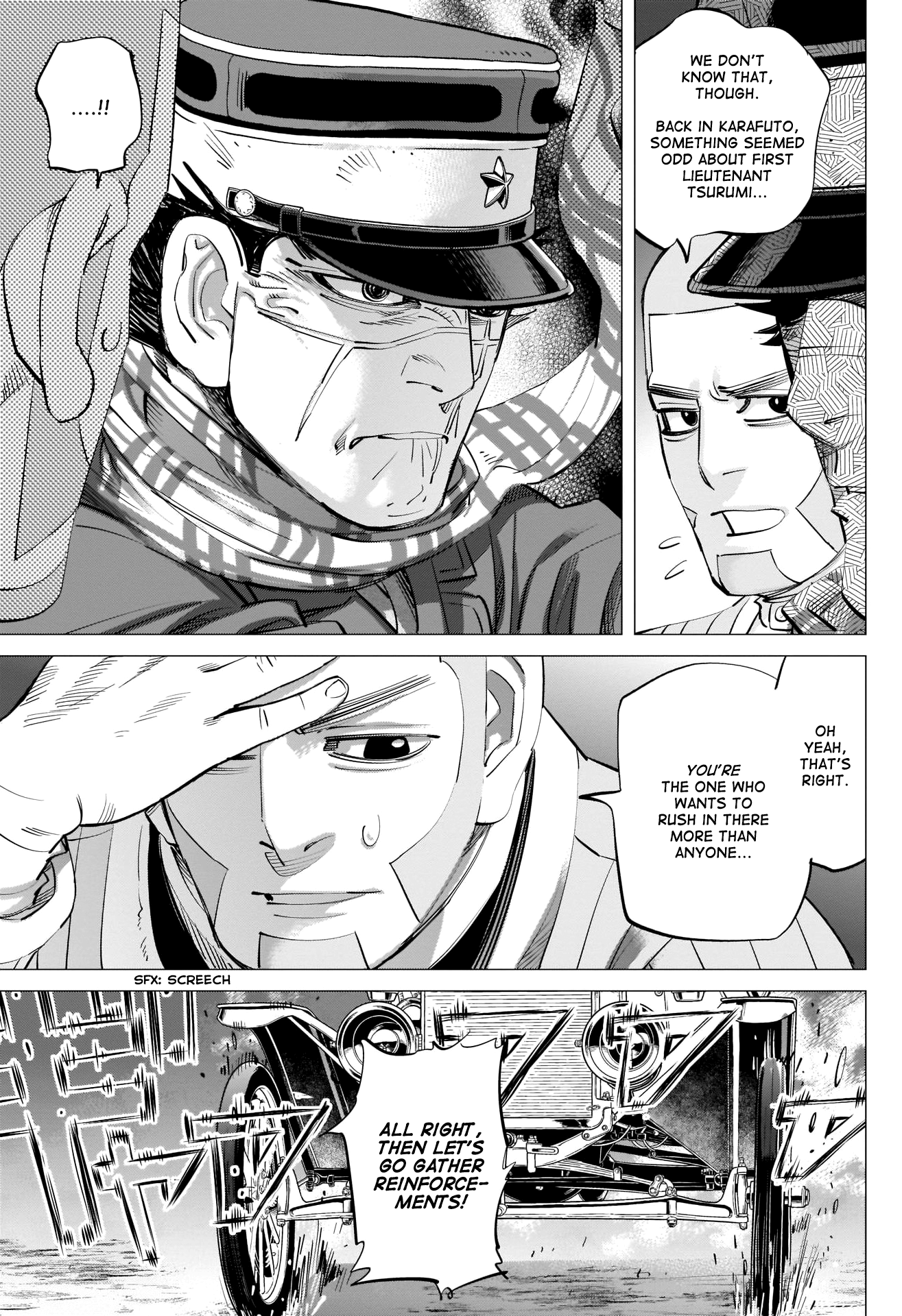 Golden Kamui chapter 266 - page 17