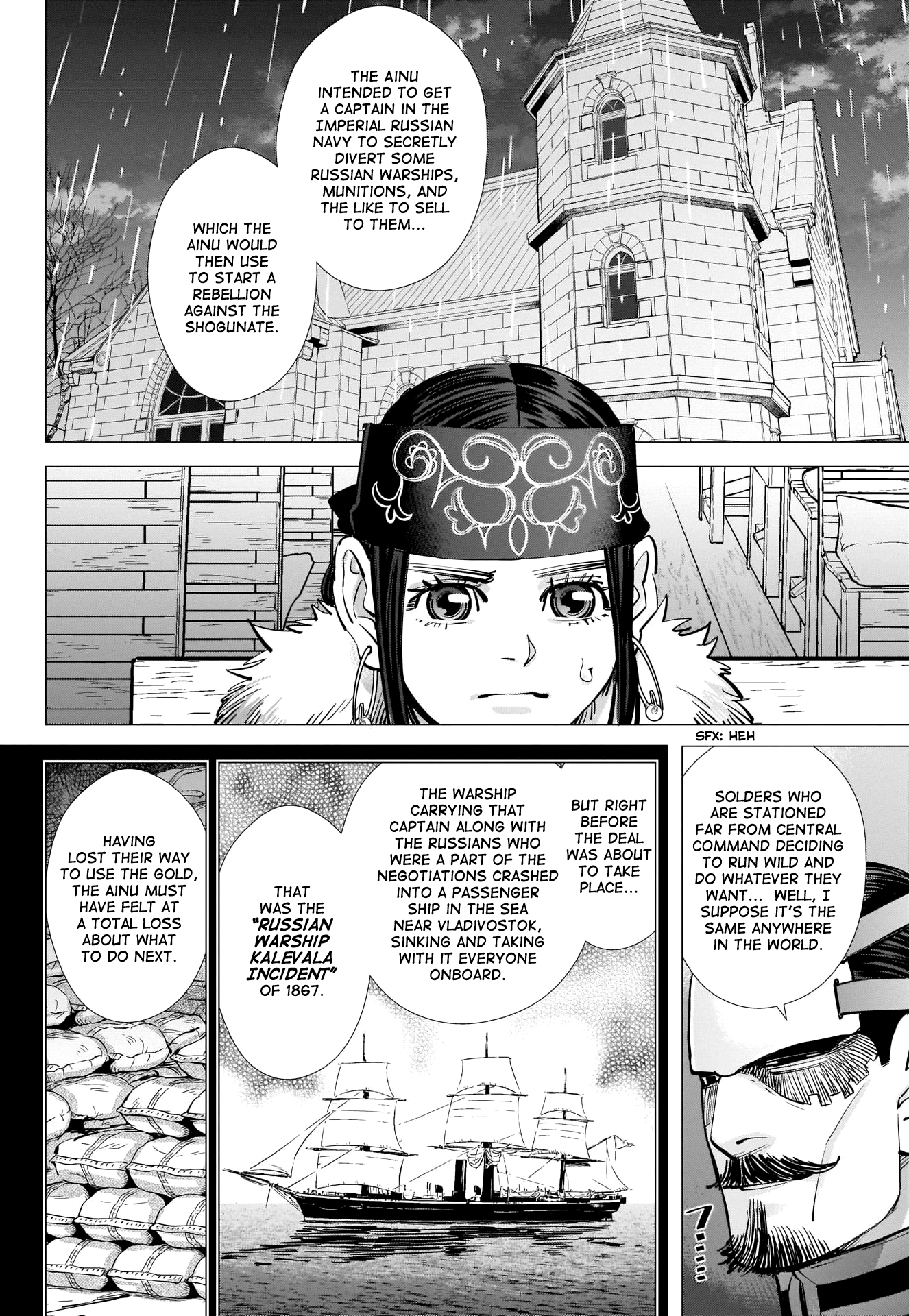 Golden Kamui chapter 266 - page 8