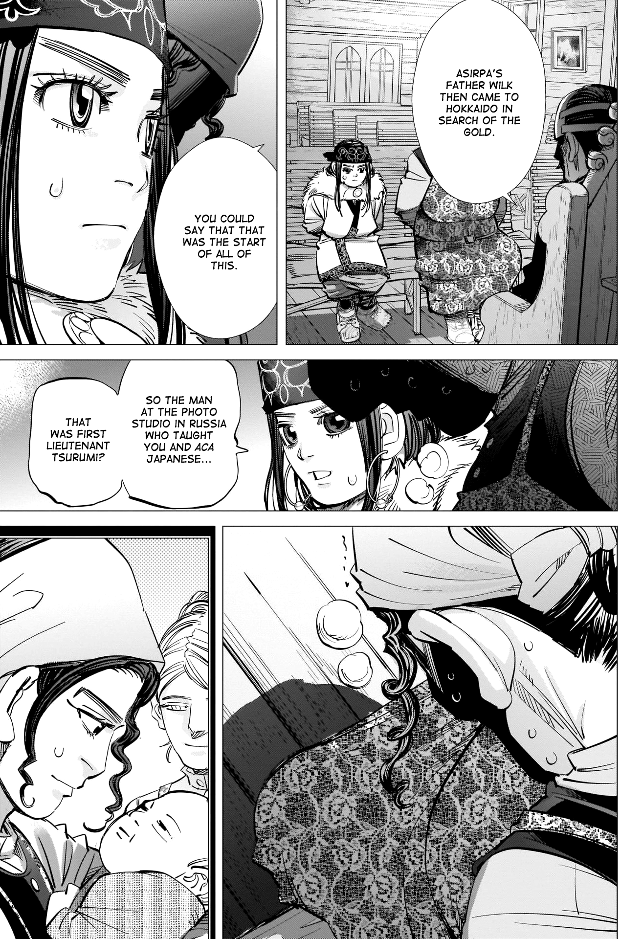 Golden Kamui chapter 266 - page 9