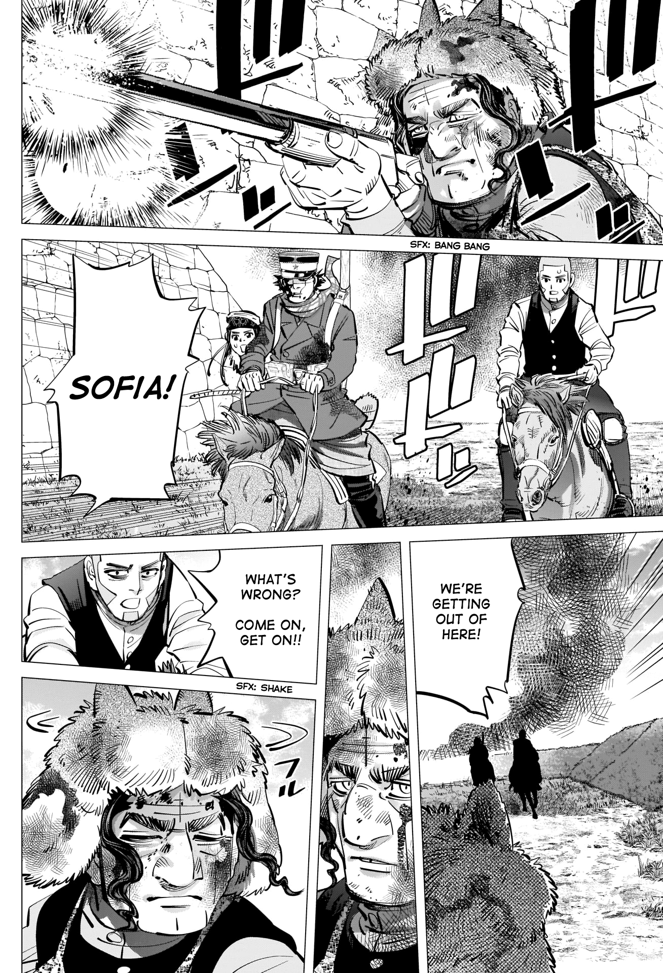 Golden Kamui chapter 298 - page 10