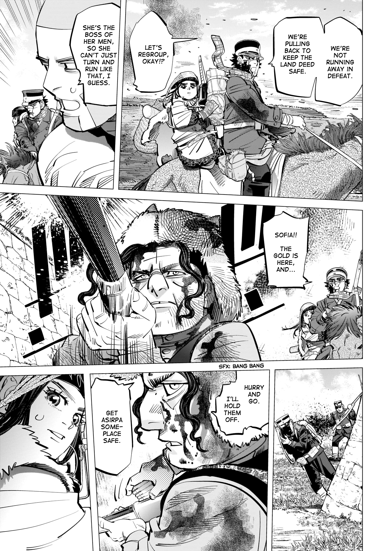 Golden Kamui chapter 298 - page 11