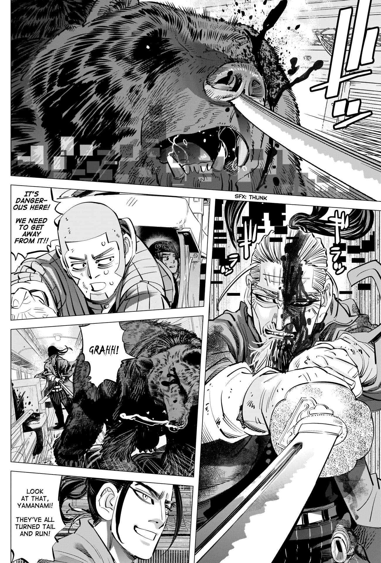 Golden Kamui chapter 308 - page 2