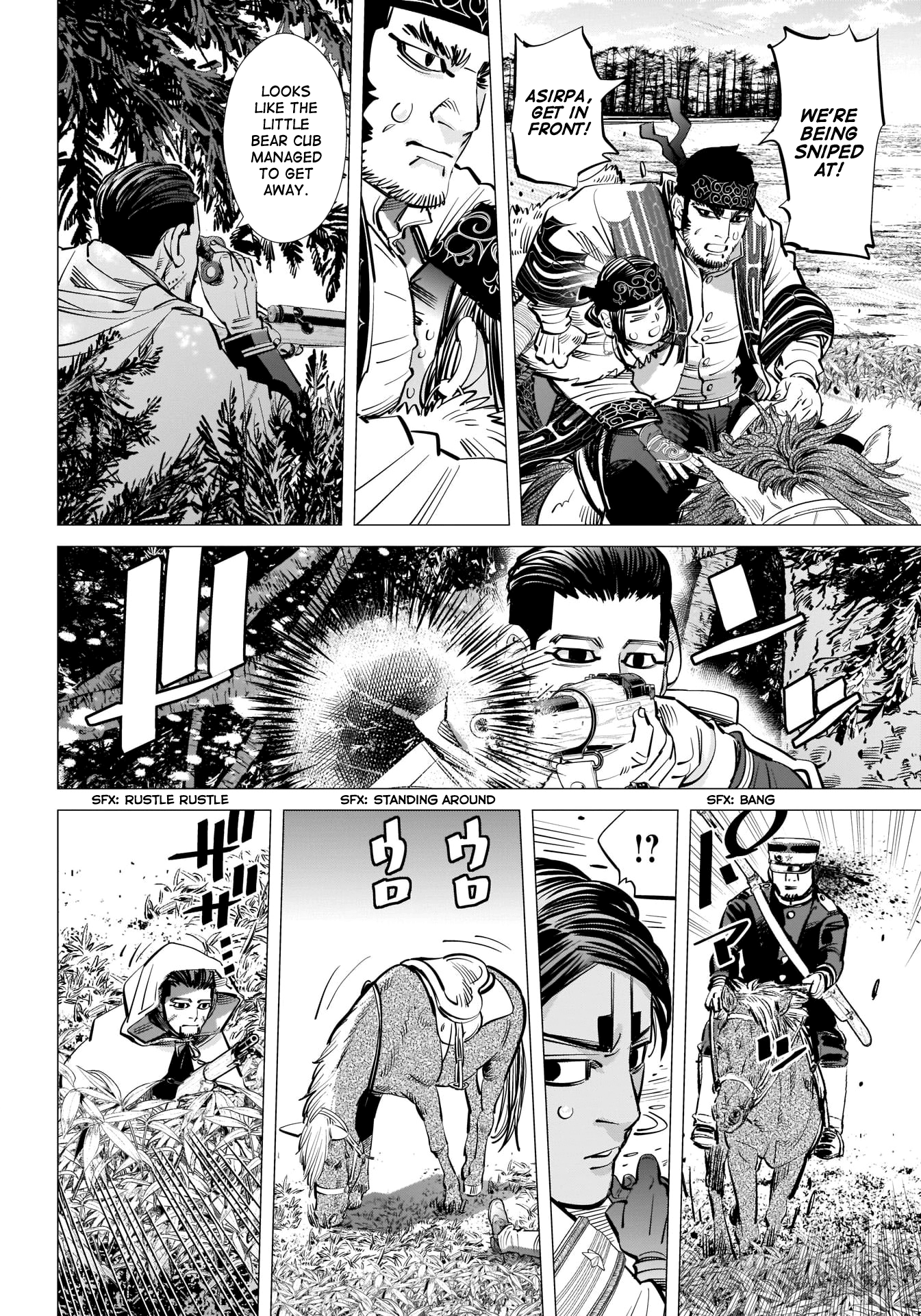 Golden Kamui chapter 300 - page 13