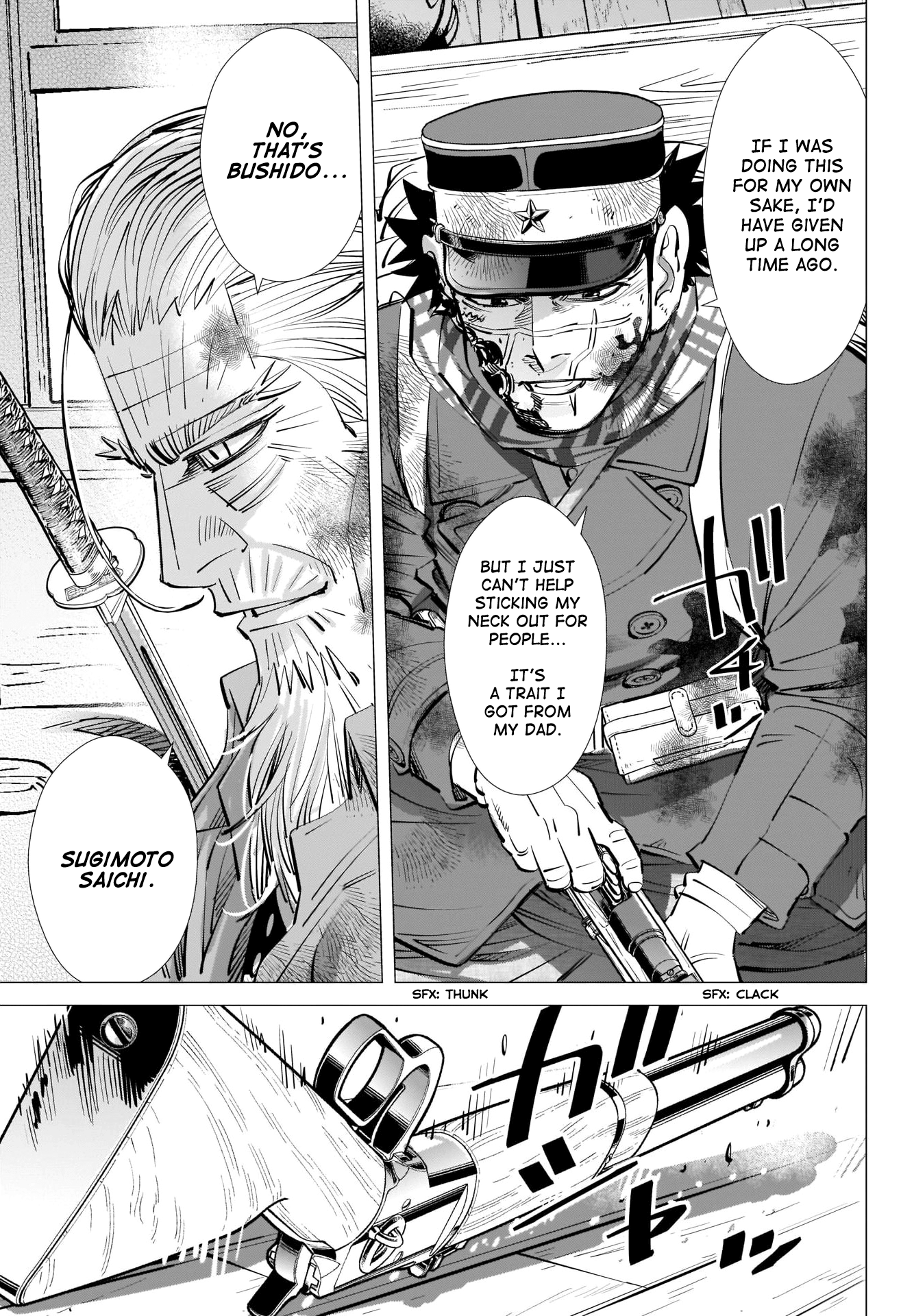 Golden Kamui chapter 302 - page 11