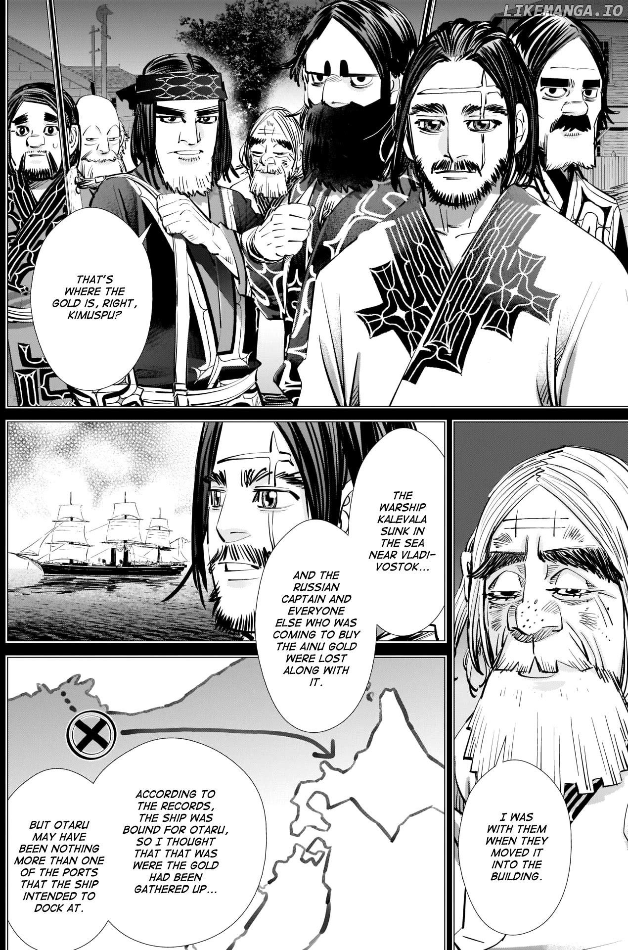 Golden Kamui chapter 281 - page 8