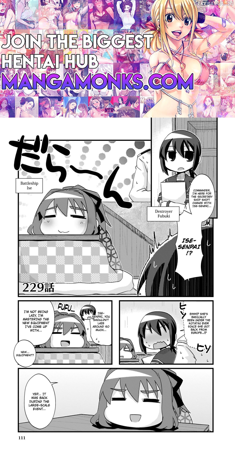 Kantai Collection - Kankore - 4-koma Comic - Fubuki, Ganbarimasu! Chapter 229 - page 1