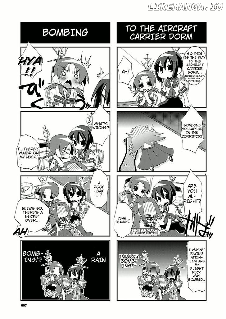 Kantai Collection - Kankore - 4-koma Comic - Fubuki, Ganbarimasu! chapter 3 - page 7