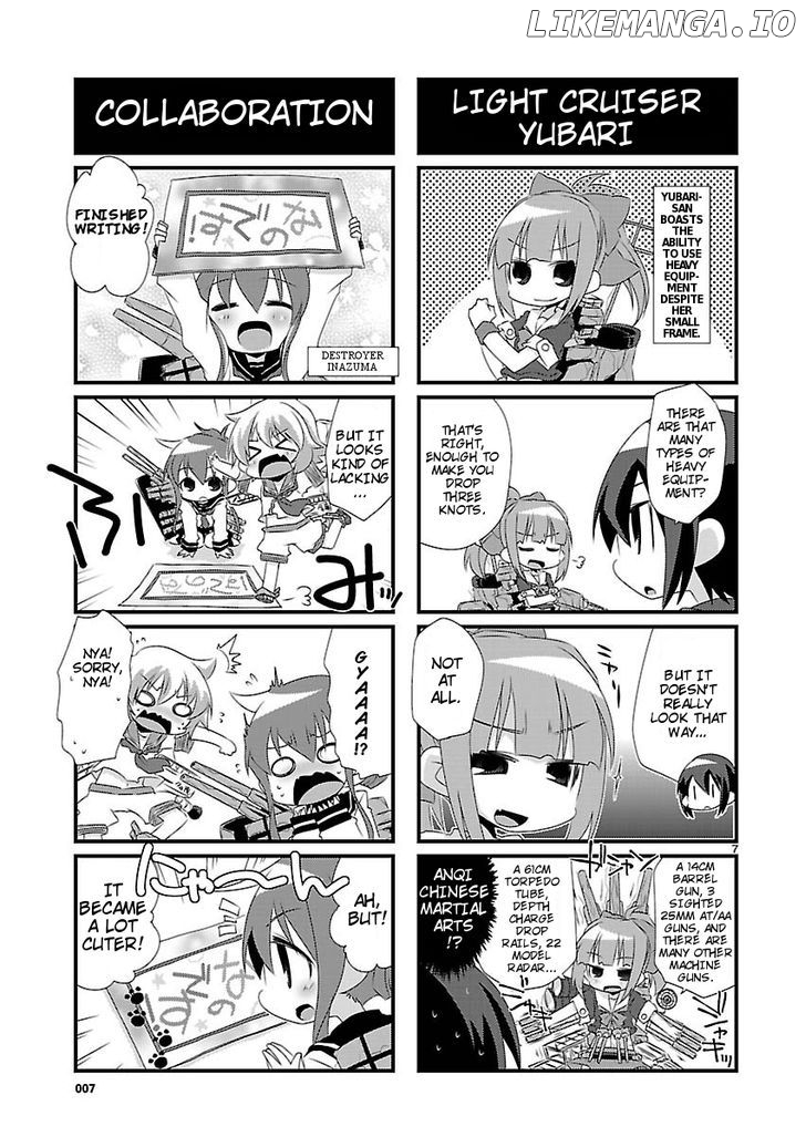 Kantai Collection - Kankore - 4-koma Comic - Fubuki, Ganbarimasu! chapter 5 - page 7