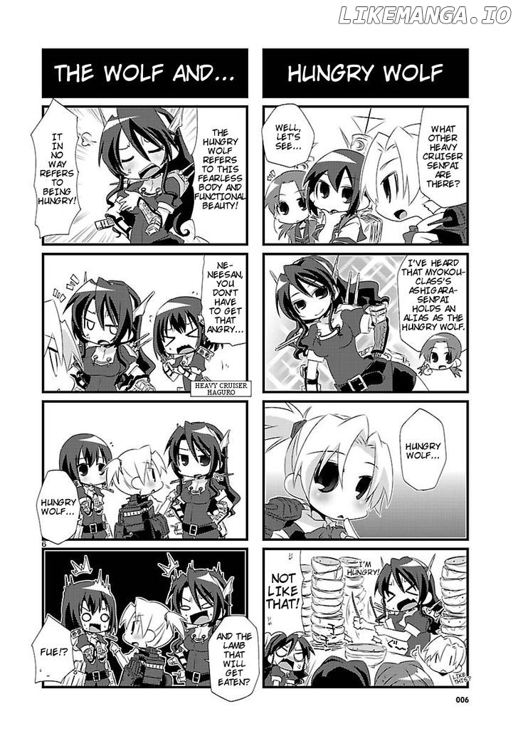 Kantai Collection - Kankore - 4-koma Comic - Fubuki, Ganbarimasu! chapter 7 - page 6