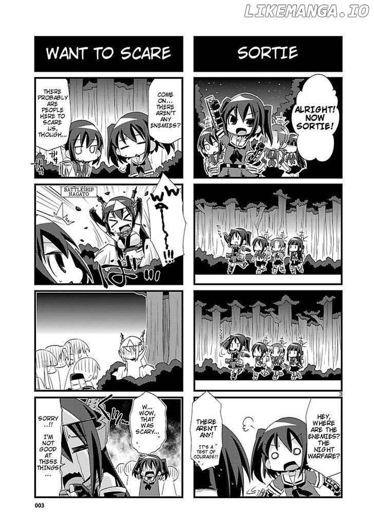 Kantai Collection - Kankore - 4-koma Comic - Fubuki, Ganbarimasu! chapter 8 - page 3