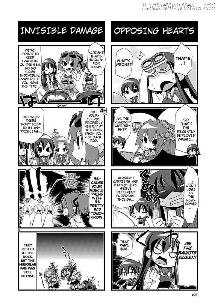 Kantai Collection - Kankore - 4-koma Comic - Fubuki, Ganbarimasu! chapter 9 - page 8