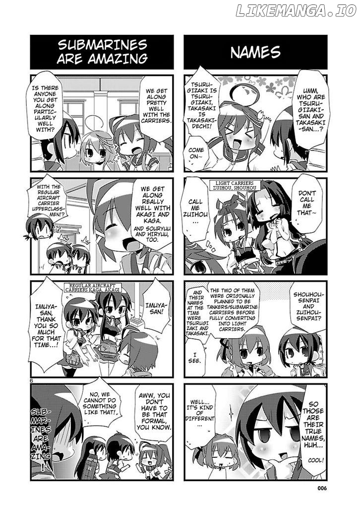 Kantai Collection - Kankore - 4-koma Comic - Fubuki, Ganbarimasu! chapter 12 - page 6