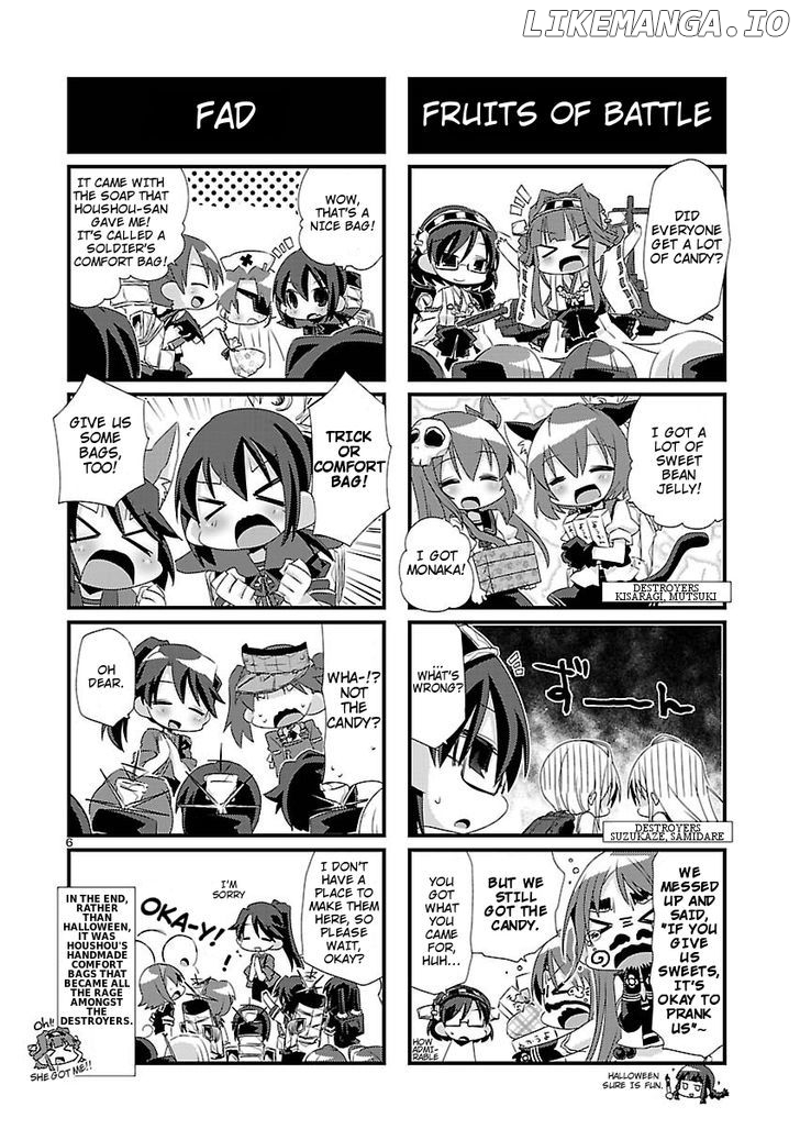 Kantai Collection - Kankore - 4-koma Comic - Fubuki, Ganbarimasu! chapter 14 - page 6