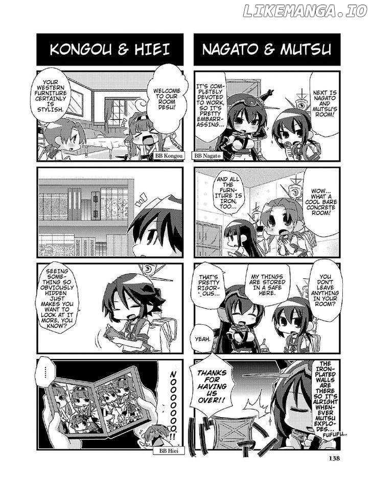 Kantai Collection - Kankore - 4-koma Comic - Fubuki, Ganbarimasu! chapter 14.5 - page 2