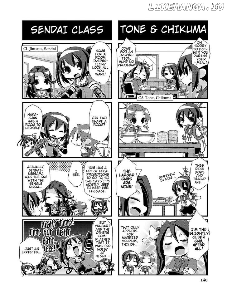 Kantai Collection - Kankore - 4-koma Comic - Fubuki, Ganbarimasu! chapter 14.5 - page 4