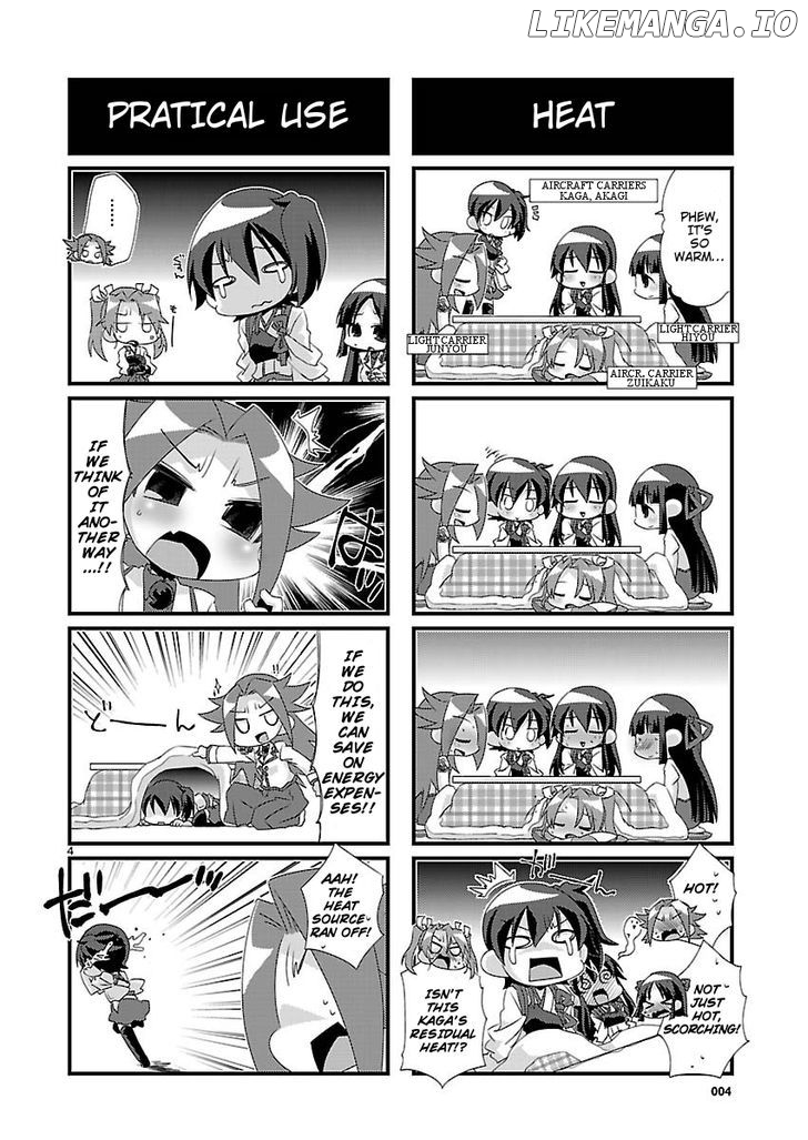 Kantai Collection - Kankore - 4-koma Comic - Fubuki, Ganbarimasu! chapter 18 - page 4