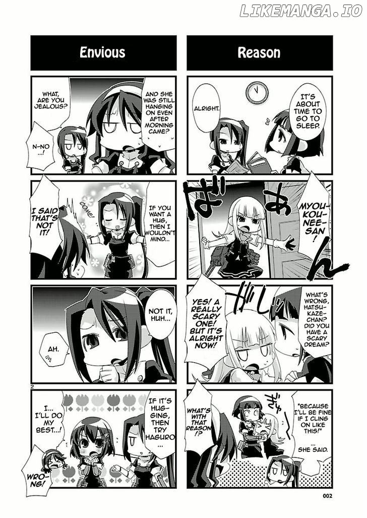 Kantai Collection - Kankore - 4-koma Comic - Fubuki, Ganbarimasu! chapter 19 - page 2