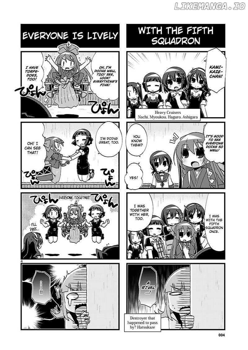 Kantai Collection - Kankore - 4-koma Comic - Fubuki, Ganbarimasu! chapter 139 - page 4