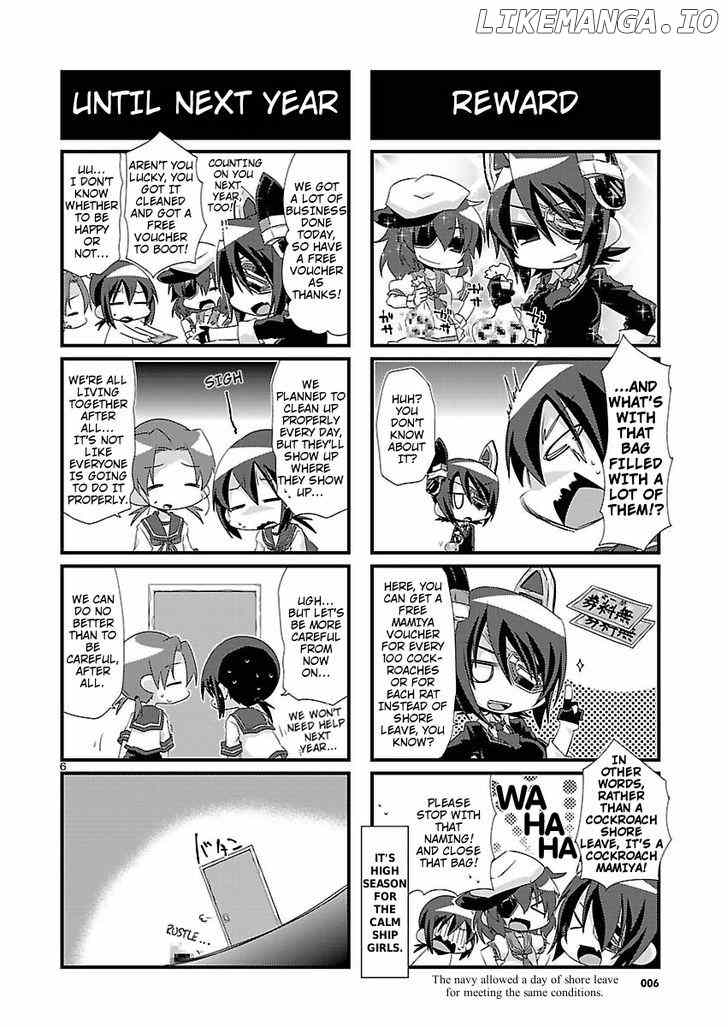 Kantai Collection - Kankore - 4-koma Comic - Fubuki, Ganbarimasu! chapter 23 - page 6