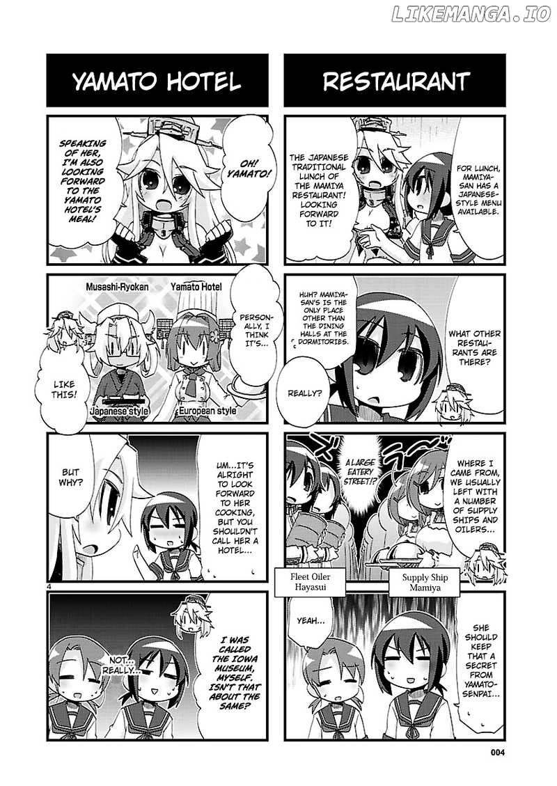 Kantai Collection - Kankore - 4-koma Comic - Fubuki, Ganbarimasu! chapter 140 - page 4