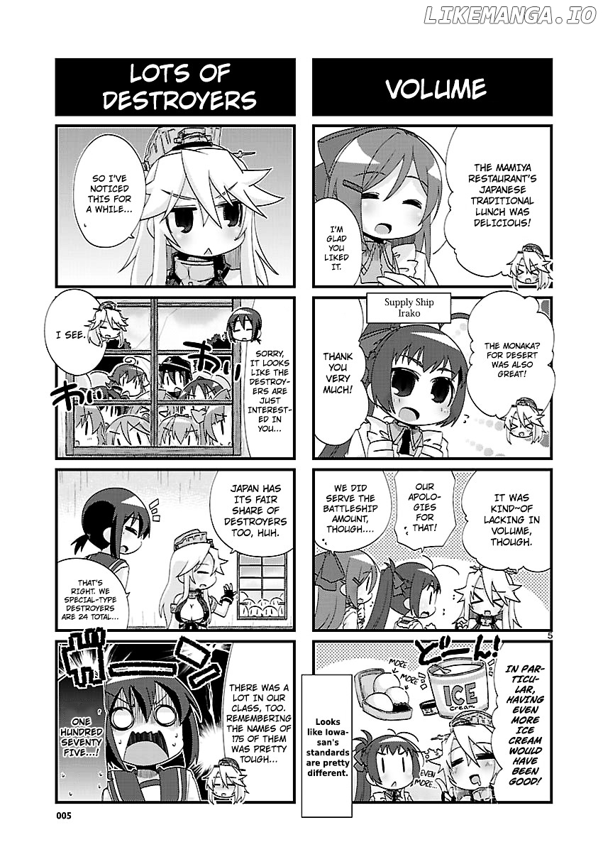 Kantai Collection - Kankore - 4-koma Comic - Fubuki, Ganbarimasu! chapter 140 - page 5