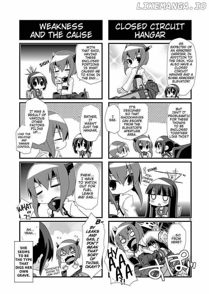 Kantai Collection - Kankore - 4-koma Comic - Fubuki, Ganbarimasu! chapter 26 - page 5