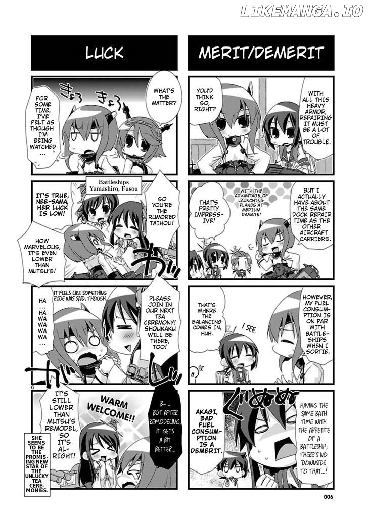 Kantai Collection - Kankore - 4-koma Comic - Fubuki, Ganbarimasu! chapter 26 - page 6