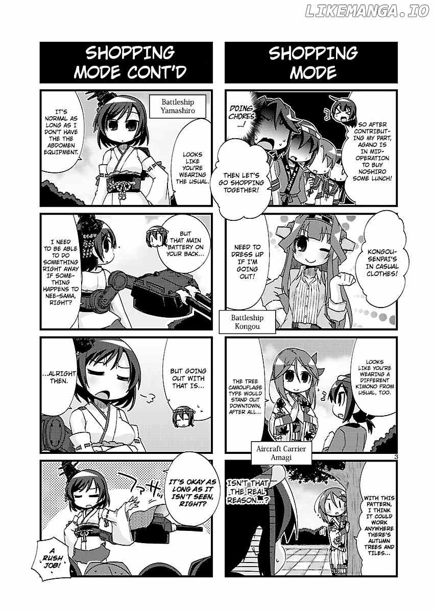 Kantai Collection - Kankore - 4-koma Comic - Fubuki, Ganbarimasu! chapter 143 - page 3