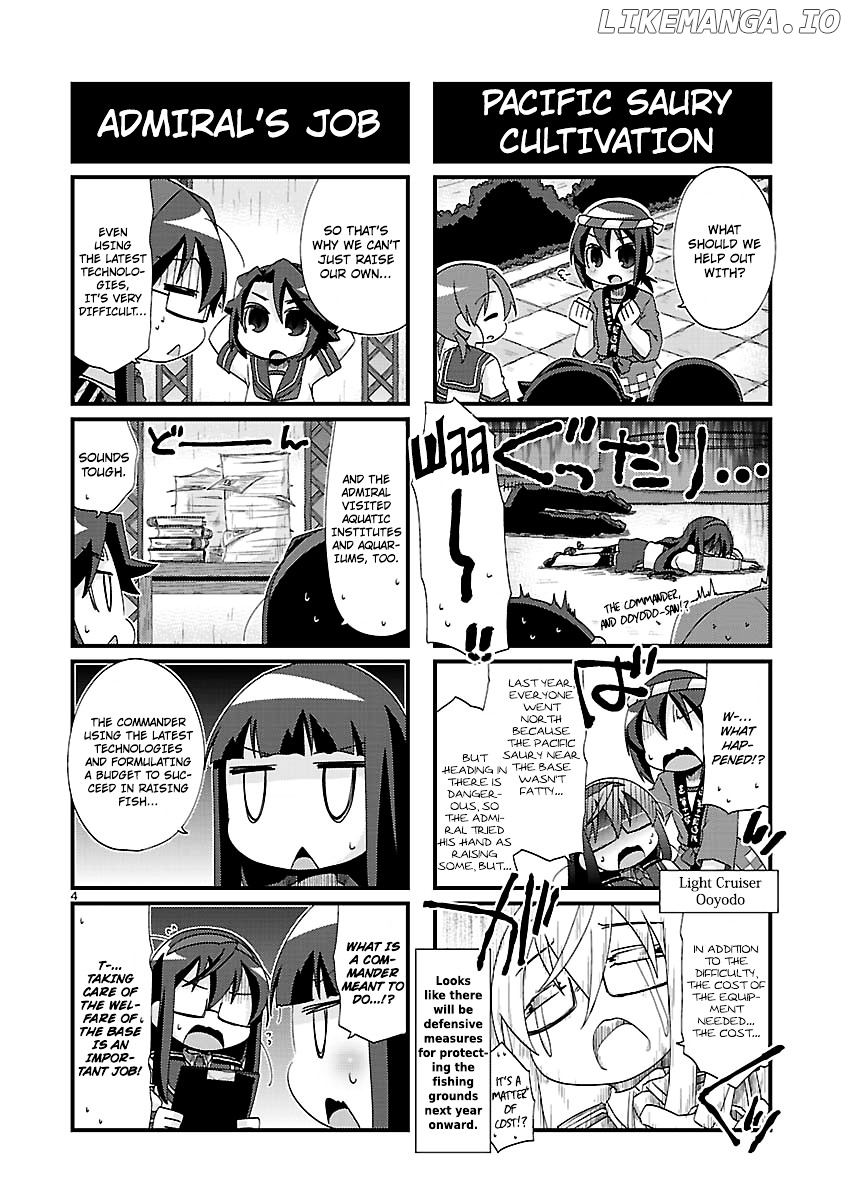 Kantai Collection - Kankore - 4-koma Comic - Fubuki, Ganbarimasu! chapter 143 - page 4