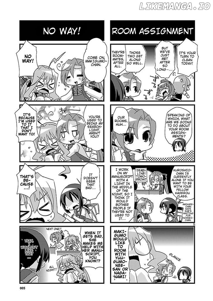 Kantai Collection - Kankore - 4-koma Comic - Fubuki, Ganbarimasu! chapter 30 - page 5