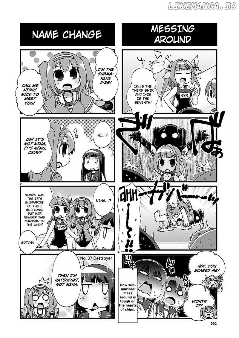 Kantai Collection - Kankore - 4-koma Comic - Fubuki, Ganbarimasu! chapter 145 - page 2