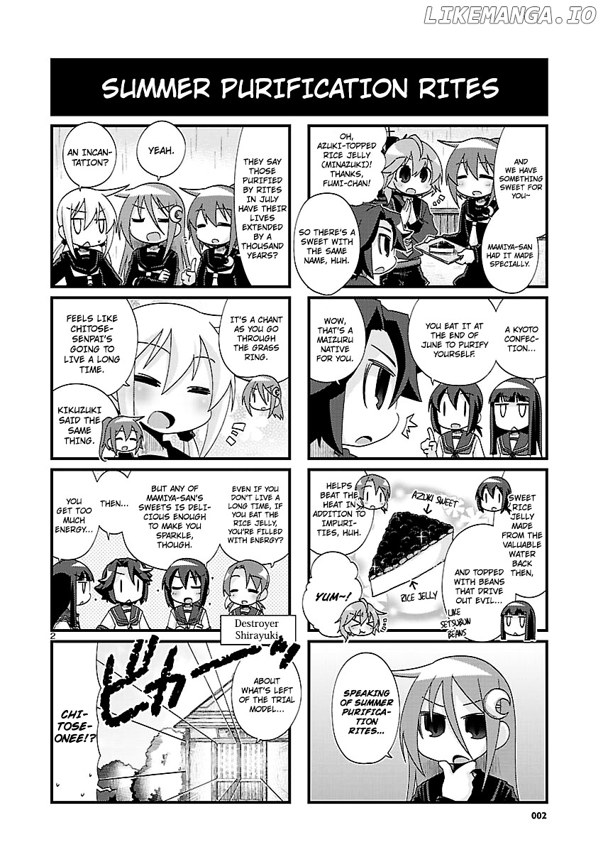 Kantai Collection - Kankore - 4-koma Comic - Fubuki, Ganbarimasu! chapter 146 - page 2