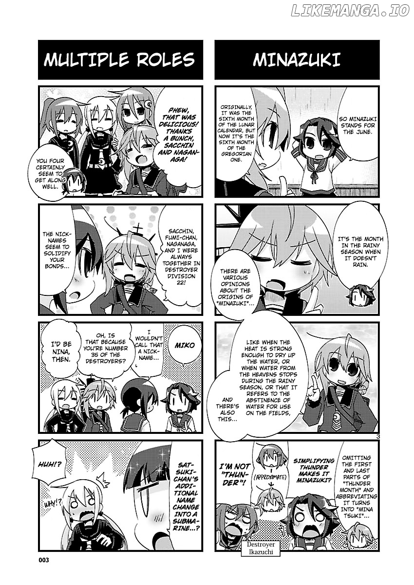 Kantai Collection - Kankore - 4-koma Comic - Fubuki, Ganbarimasu! chapter 146 - page 3