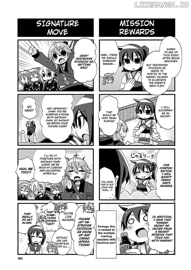 Kantai Collection - Kankore - 4-koma Comic - Fubuki, Ganbarimasu! chapter 146 - page 5